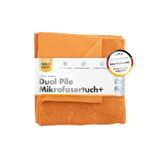 Двустороннее полотенце для полировки оранжевое 40х40 550 гр/м2