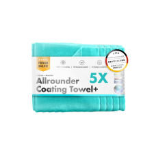 Набір з 5 рушників для розполірування бирюзовых 40х40 350 гр/м2