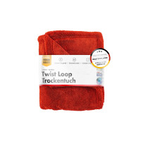 Полотенце для сушки авто двустороннее красное 60х40 1400 г/м2