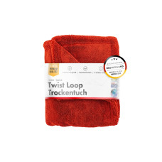 Полотенце для сушки авто двустороннее красное 60х40 1400 г/м2