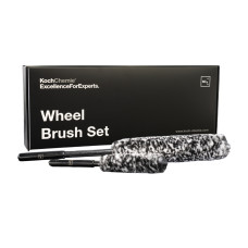 Набор щеток для деликатной мойки дисков Wheel brush set wool