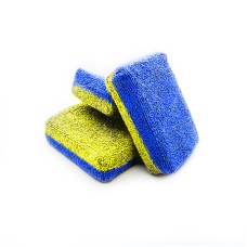 Аппликатор квадратный желто-голубой 13х10х3,5 см Tornador Magnum