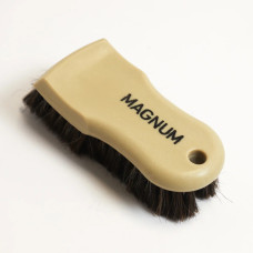 Щетка для очистки кожи с длинной щетиной из натурального конского волоса Tornador Magnum