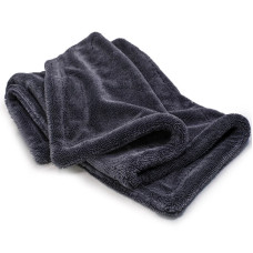 Полотенце из микрофибры двустороннее серое 40х60 см (1400 гр/м2) Tornador Magnum