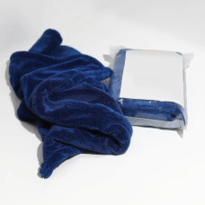 Тряпка из микрофибры двусторонняя синяя 50х80 см (1400 гр/м2) Tornador Magnum