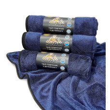 Тряпка из микрофибры односторонняя синяя 55х75 см (700 гр/м2) Tornador Magnum