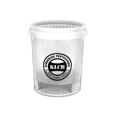 Ведро для мытья авто прозрачное 20 л KLCB