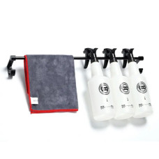 Полка-вешалка для хранения тряпок и бутылок 58 см KLCB