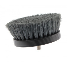 Щетка на дрель для чистки текстиля средняя серая 90 мм Pneumatic Carpet Brush Grey SGCB