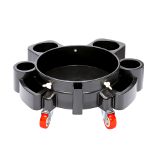 Тележка для ведра с держателями для бутылок